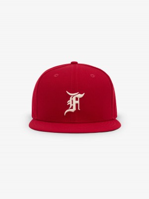 Essentials 59Fifty – Cincinnati Reds Kappe Rot | 7650PQHSI