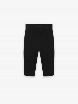 Essentials Biker Jet Kurze Hose Damen Schwarz | 7205QPOKF