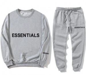 Essentials Essentials Logo Trainingsanzug Grau | 2947TKFOQ