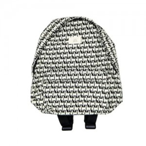 Essentials FOG Printed Rucksack Weiß Schwarz | 9251QXDEZ