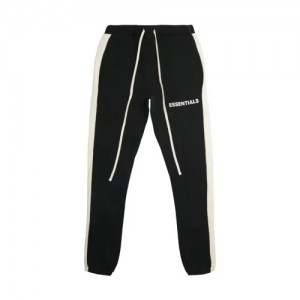 Essentials FOG Side Stripe Jogginghose Schwarz | 3597CAJYI
