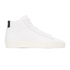 Essentials Fear Of God Tennis Mid Sneakers Weiß | 7925SVLWY