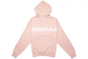 Essentials Fear of God 3M Logo Pullover Hoodie Rosa | 4906TOZGJ