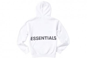 Essentials Fear of God Graphic Pullover Hoodie Weiß | 9841CPBDZ