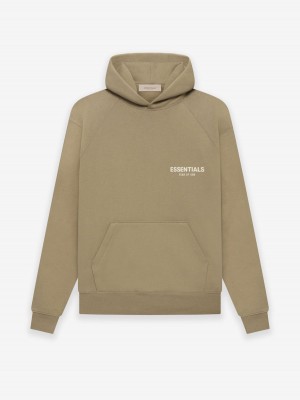 Essentials Fear of God Hoodie Braun | 9541TXIYW
