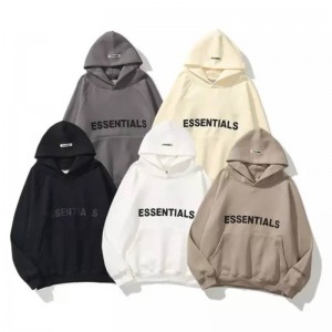Essentials Fear of God Hoodie Weiß | 0617YHXNI