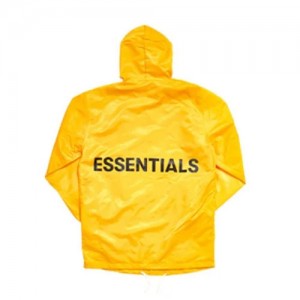 Essentials Fear of God Mit Kapuze Coach Jacken Gelb | 9208ZRLKQ