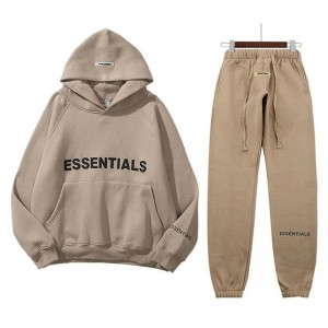 Essentials Fear of God Oversized Trainingsanzug Beige | 0732FXCVW