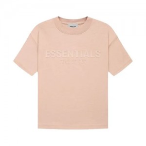 Essentials Fear of God T-shirts Rosa | 2568ZKDEX