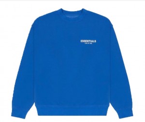 Essentials Fear of God x TMC Crenshaw Sweatshirt Blau | 0691ULEVN