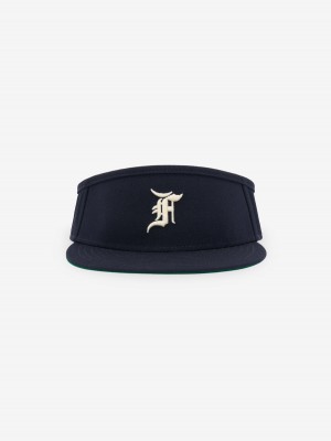 Essentials Fitted Visor Hut Blau | 8079WLBUA