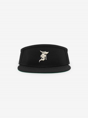 Essentials Fitted Visor Hut Schwarz | 8423MWNAY