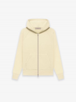 Essentials Fw22 Fullzip Hoodie Kinder Canary | 1492YTRPV