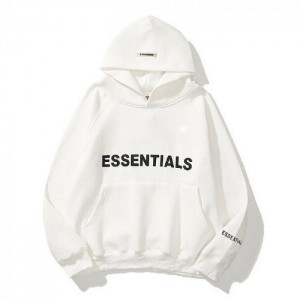 Essentials Oversized Hoodie Weiß | 4587VGBSR