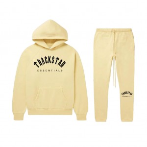 Essentials Trackstar Logo Print Trainingsanzug Weiß | 6152IGEBK