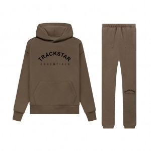 Essentials Trackstar London Bridge Trainingsanzug Braun | 9678OCUKD