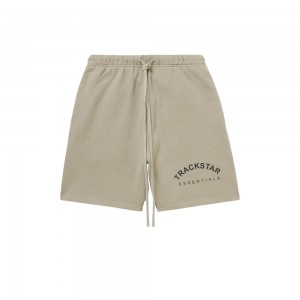 Essentials Trackstar London Kurze Hose Braun | 5386ULQTG