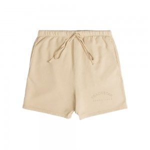 Essentials Trackstar London Pocket Sweat Kurze Hose Beige | 9456KCZSX