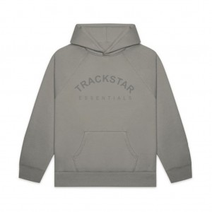 Essentials Trackstar Mode Hoodie Gray | 6109AKLGU