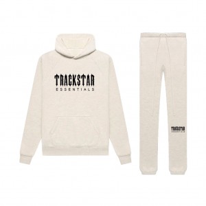 Essentials Trackstar Premium Comfortable Trainingsanzug Weiß | 4203OPLYW