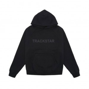 Essentials Trackstar Premium Hoodie Schwarz | 6348HYSAK