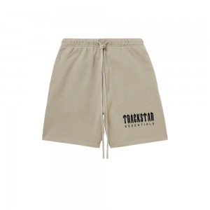 Essentials Trackstar Premium Kurze Hose Braun | 4682STOPC