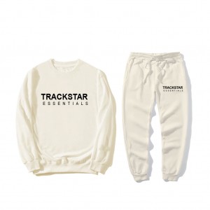 Essentials Trackstar Premium Trainingsanzug Weiß | 4082WZFHT