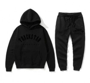 Essentials Trackstar Reflective Trainingsanzug Schwarz | 9456CWLUH