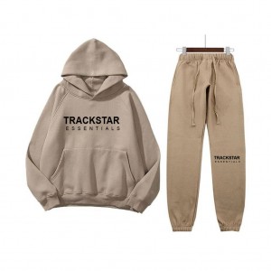 Essentials Trackstar Reflex Hoodie Schwarz | 6823NFWLE