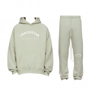 Essentials Trackstar Spring Mode Trainingsanzug Sage | 7053DLAZP