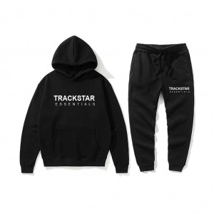 Essentials Trackstar Spring Trainingsanzug Schwarz | 6023FVXCW