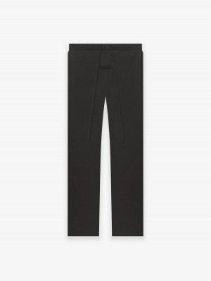 Essentials Waffle Relaxed Jogginghose Schwarz | 9738YJESO